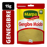 Gengibre Em Pó Especiarias 15g Premium Temperos Chás Marpa