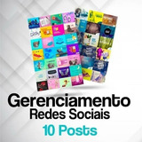 Gerenciamento Redes Sociais | 10 Posts