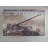German 280 Mm K5(e) Railway Gun Leopold 1/72 Hobby Boss 8290