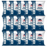 Gesso Estuque Secagem Rapida Artesanato 1kg Lacxe 15 Unid