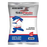 Gesso Rápido Saco C/ 5kg Sampaflex