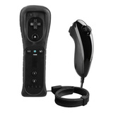 Gesto Controlador E Nunchuck Game Controller Gamepad Preto