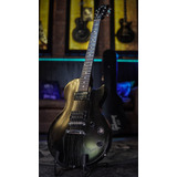 Gibson Les Paul Custom Studio S Series - Worn Ebony - 2017