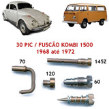 Gicles Carburador Fusca Brasilia Kombi 1300 1500 1600 30 Pic