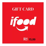 Gift Card Ifood 15 Reais Digital Via Chat