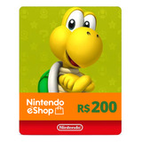 Gift Card Nintendo Switch 3ds