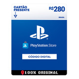 Gift Card Playstation Store 280 Reais