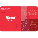 Gift Card R$20 Ifood - Cartão Digital Presente