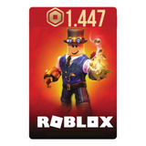 Gift Card Roblox 1.447 Robux - Envio Rapido