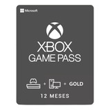 Gift Card Xbox Live Gold 12