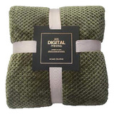 Gift Manta De Cama De Lã Xadrez Quente Macio Flanela De