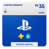 Giftcard Playstation Cartão Br R$35 Reais Envio Imediato