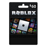 Giftcard Robux R$ 60 Reais Cartão