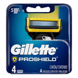 Gillette Fusion Proshield 4 Cartuchos Recarga - Lacrado