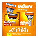 Gillette Fusion5 Aparelho De Barbear + 5 Carga