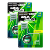 Gillette Mach3 Sensitive - 32 Cargas