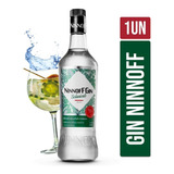 Gin Ninnoff Botanicals Seco London Dry Garrafa Vidro 900 Ml