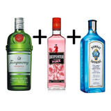 Gin Tanqueray + Beefeater Pink + Bombay - Frete Gratis
