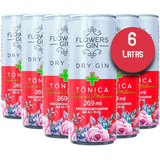 Gin Tônica Flowers Melancia Lata 269ml (pack C/6 Unidades)
