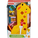 Girafa Com Blocos Surpresa Som Educativo Fisher Price Mattel