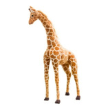 Girafa Grande 74cm Pelúcia Safari Decoração De Chá De Bebê