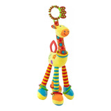 Girafinha Colorida Lindo Presente Natal Bebê Sensorial Macia