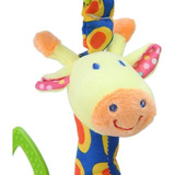 Girafinha Girafa Mordedor Pelúcia Brinquedo De