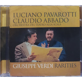  Giuseppe Verdi Rarities Pavarotti Abbad Cd Original Lacrado