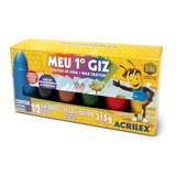 Giz De Cera Meu Primeiro Giz 12 Cores 09512 - Acrilex