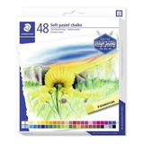 Giz De Cera Pastel Seco Karat Staedtler 48 Cores