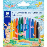 Giz De Cera Pequeno 12 Cores 2209 C12 Staedtler