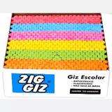 Giz Lousa Colorido Para Quadro Negro Caixa C/ 500 Unidades