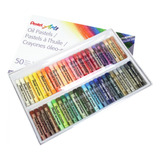 Giz Pastel Oleoso 50 Cores Pentel