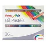 Giz Pastel Oleoso Pentel 36 Cores