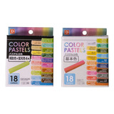 Giz Pastel Seco 36 Cores Basic E Fluorescente Pintar/colorir