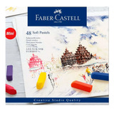Giz Pastel Seco Curto Creative Studio 48 Cores - Faber Caste