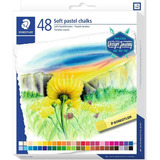 Giz Pastel Seco Staedtler Soft Karat 48 Cores 2430 C48 06