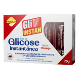 Gli-instan Lowçucar Morango Glicose Instantânea 5x15g