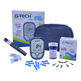 Glicosimetro Kit Completo G-tech Vita 60 Tiras 110 Lancetas