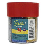 Glitter Brilho Pote Com 100 Grs Cores Sortidas Cor Colorido
