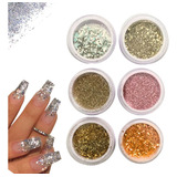 Glitter Fino Decoração De Unhas Gel