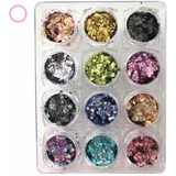 Glitter Unhas Encapsuladas Gel Kit Acrigel