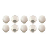 Globo 10x20 Polietileno Com Colarinho P/ Poste Jardim 10 Pcs