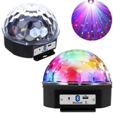 Globo Colorido Rgb Led Laser Iluminação