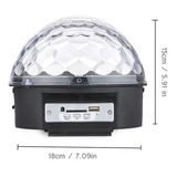 Globo De Festa Bola Maluca 6 Cores Usb Pen Drive Com Sensor