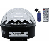 Globo De Luz Para Festa Com Bluetooth Usb E Pen Drive Bola M