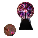 Globo De Plasma Bola De Cristal Esfera Raios Sensível Toque