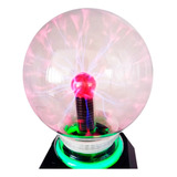 Globo De Plasma Light 20cm 110v Esfera Bola De Cristal 6'
