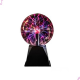 Globo De Plasma Luminária Bola Cristal Raio Decoração Festas