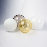 Globo Esfera De Vidro Mp381 - Bocal 5cm - 12cm Diâmetro